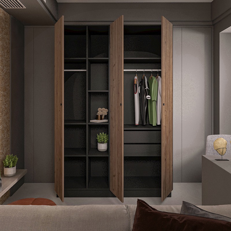 Wardrobe, 150 cm, Multiple Colors - KM-EG38-217