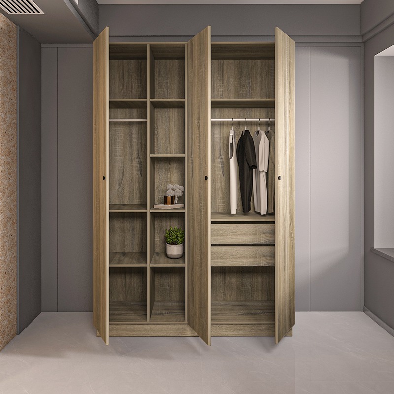 Wardrobe, 150 cm, Multiple Colors - KM-EG38-217