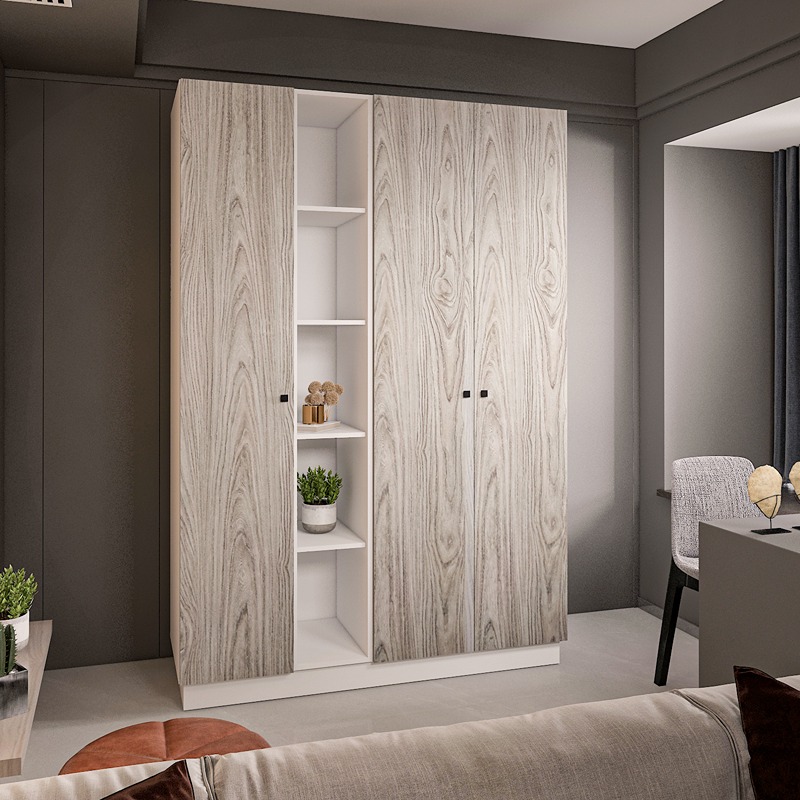 Wardrobe, 150 cm, Multiple Colors - KM-EG38-217