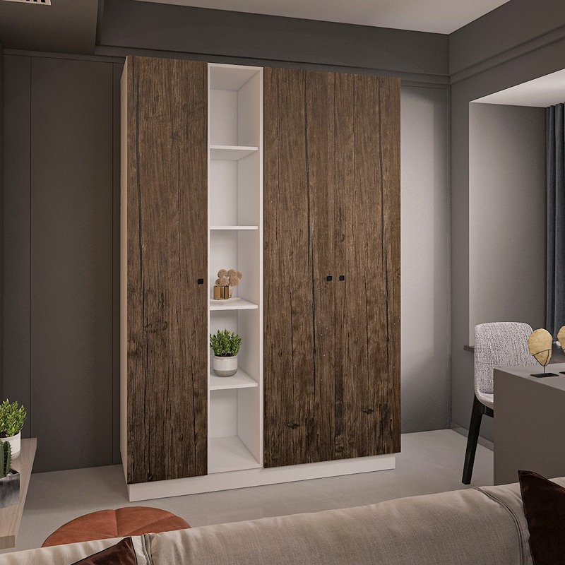 Wardrobe, 150 cm, Multiple Colors - KM-EG38-217