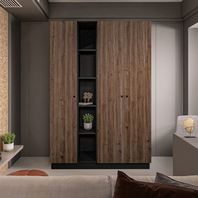 Wardrobe, 150 cm, Multiple Colors - KM-EG38-217