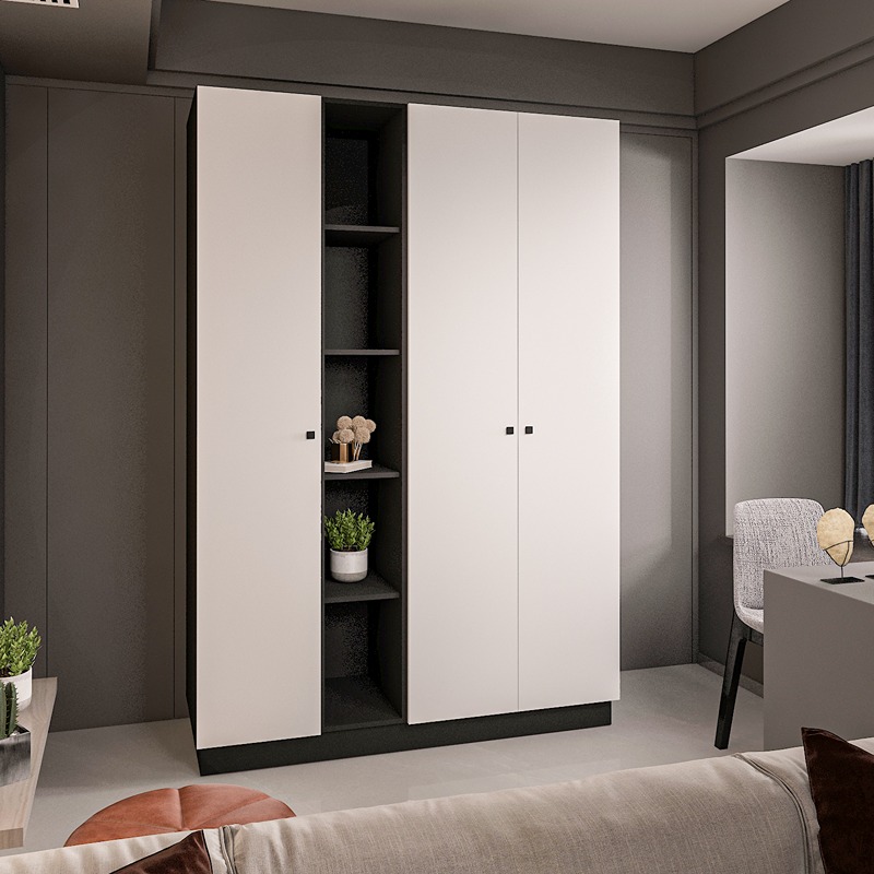 Wardrobe, 150 cm, Multiple Colors - KM-EG38-217