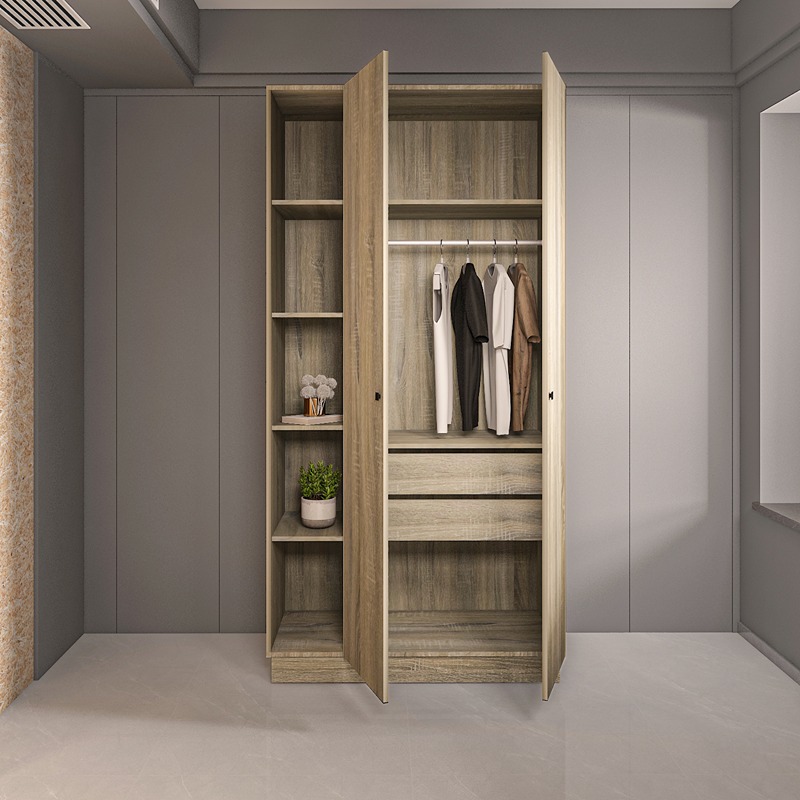 Wardrobe, 110 cm, Multiple Colors - KM-EG38-219