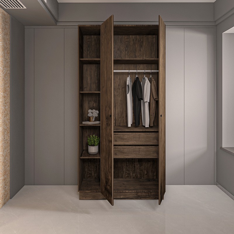 Wardrobe, 110 cm, Multiple Colors - KM-EG38-219