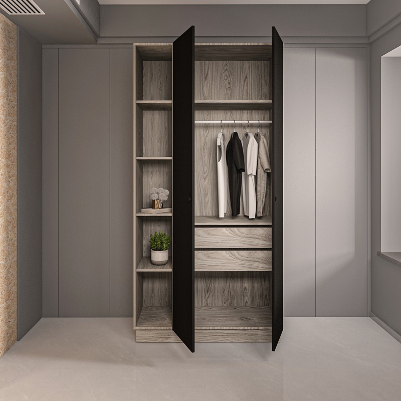 Wardrobe, 110 cm, Multiple Colors - KM-EG38-219