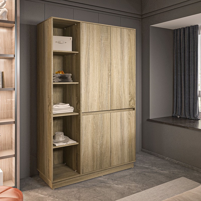 Wardrobe, 120 cm, Multiple Colors - KM-EG38-220
