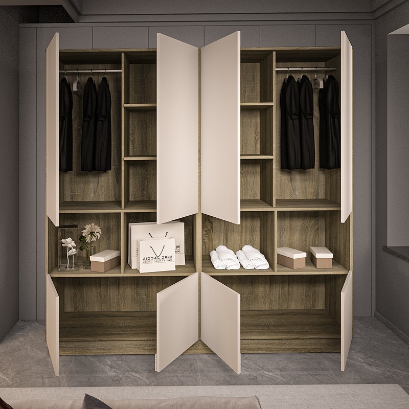 Wardrobe, 200 cm, Multiple Colors - KM-EG38-221