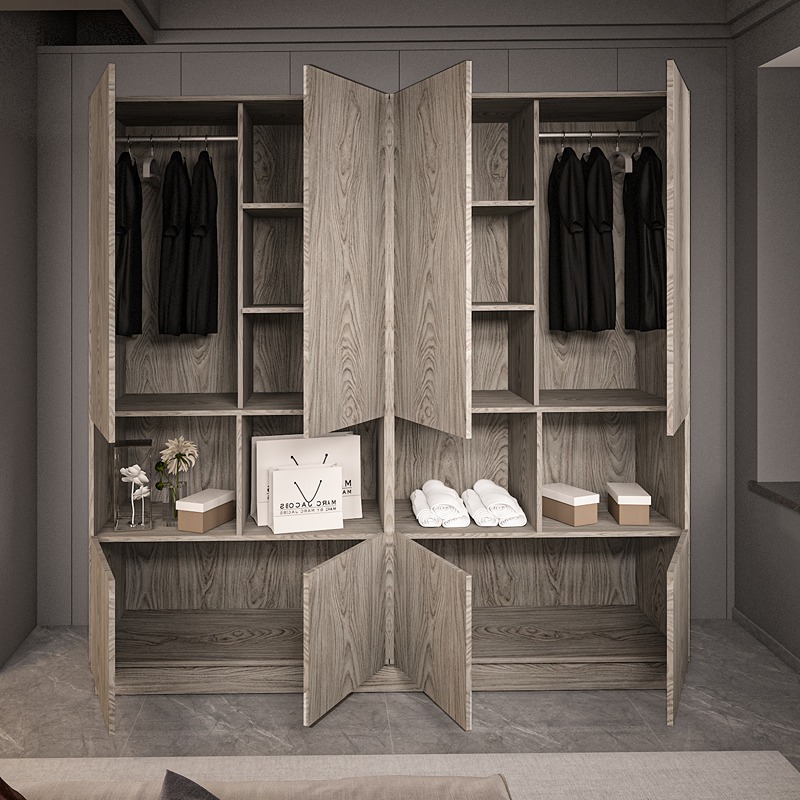 Wardrobe, 200 cm, Multiple Colors - KM-EG38-221