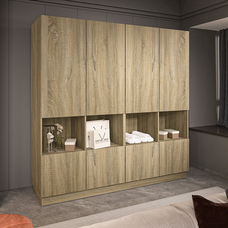Wardrobe, 200 cm, Multiple Colors - KM-EG38-221