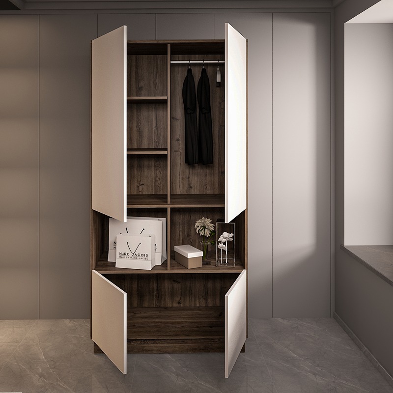 Wardrobe, 100 cm, Multiple Colors - KM-EG38-222