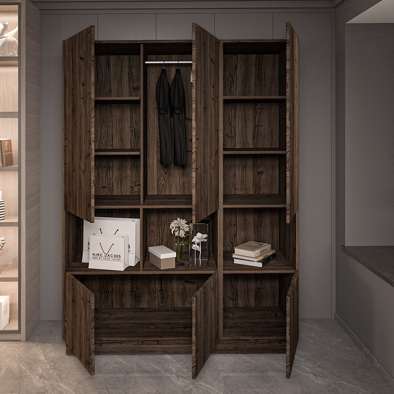 Wardrobe, 150 cm, Multiple Colors - KM-EG38-223