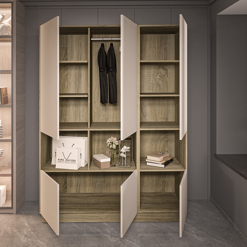 Wardrobe, 150 cm, Multiple Colors - KM-EG38-223