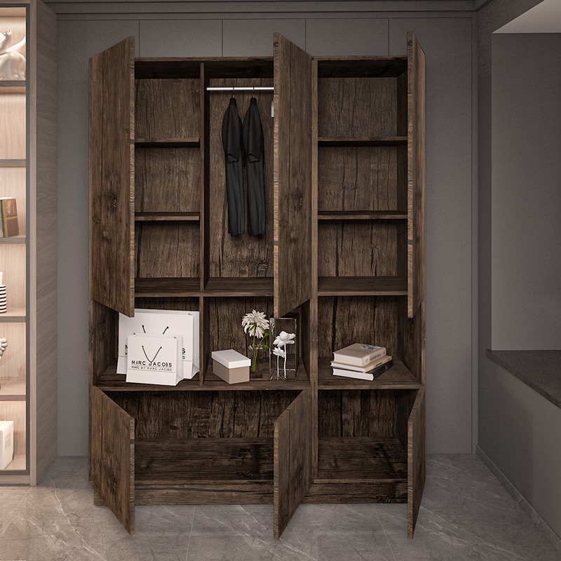 Wardrobe, 150 cm, Multiple Colors - KM-EG38-223