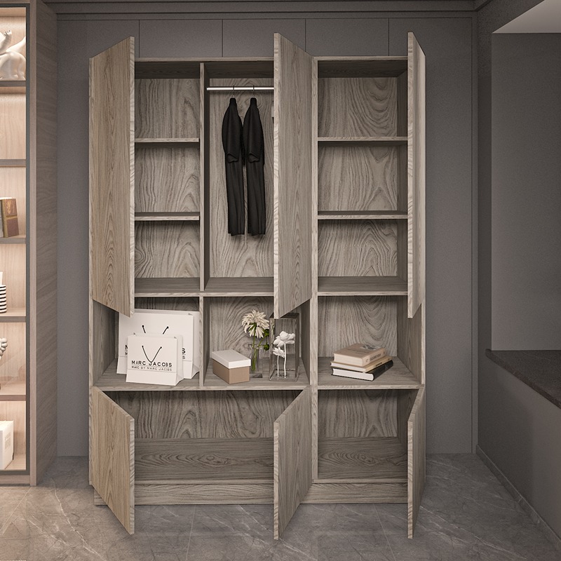 Wardrobe, 150 cm, Multiple Colors - KM-EG38-223
