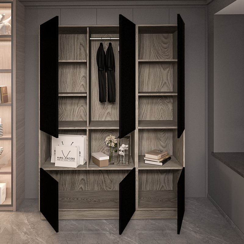 Wardrobe, 150 cm, Multiple Colors - KM-EG38-223
