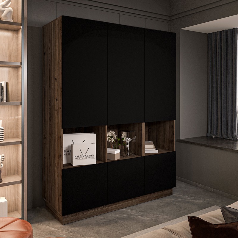 Wardrobe, 150 cm, Multiple Colors - KM-EG38-223