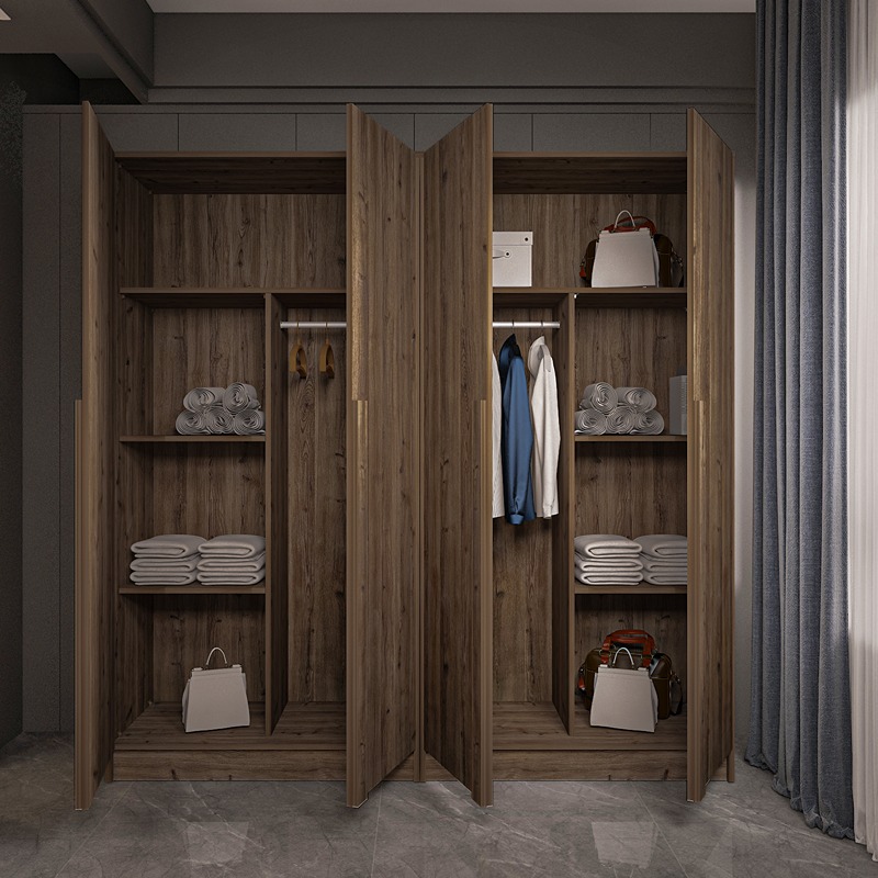 Wardrobe, 200 cm, Multiple Colors - KM-EG38-224