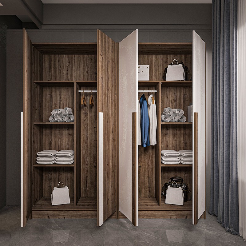 Wardrobe, 200 cm, Multiple Colors - KM-EG38-224