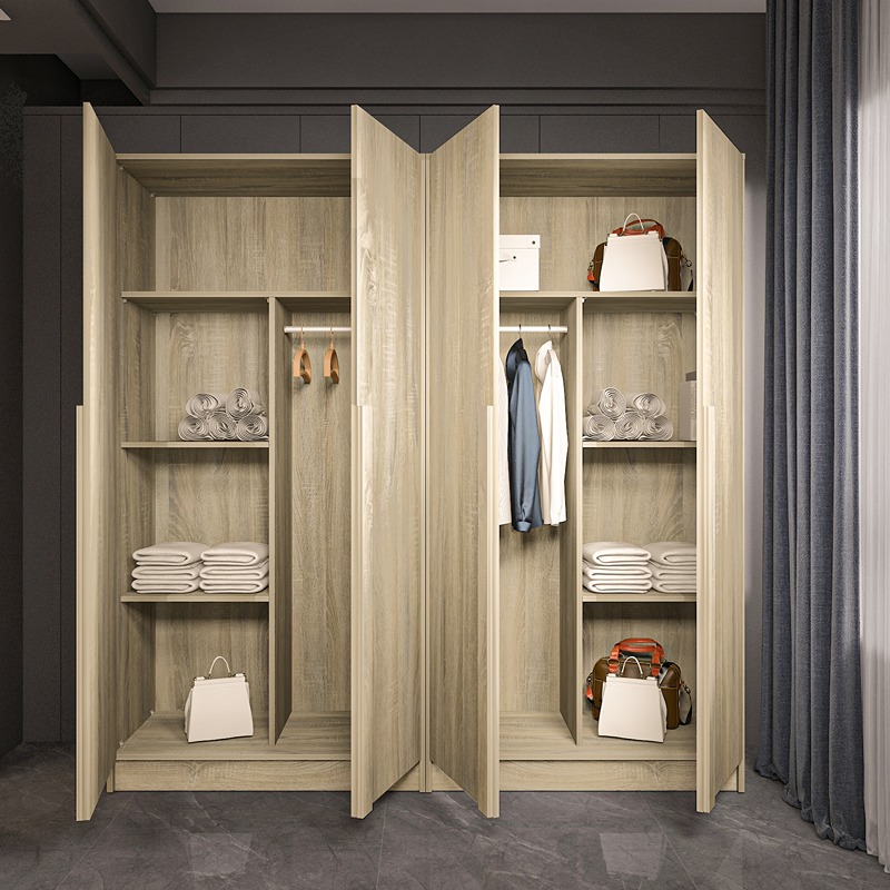 Wardrobe, 200 cm, Multiple Colors - KM-EG38-224