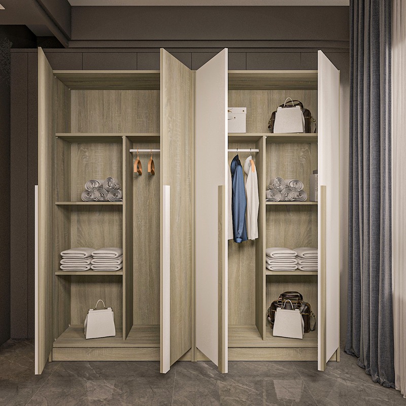 Wardrobe, 200 cm, Multiple Colors - KM-EG38-224