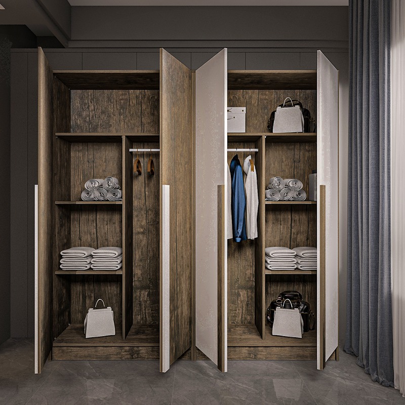 Wardrobe, 200 cm, Multiple Colors - KM-EG38-224