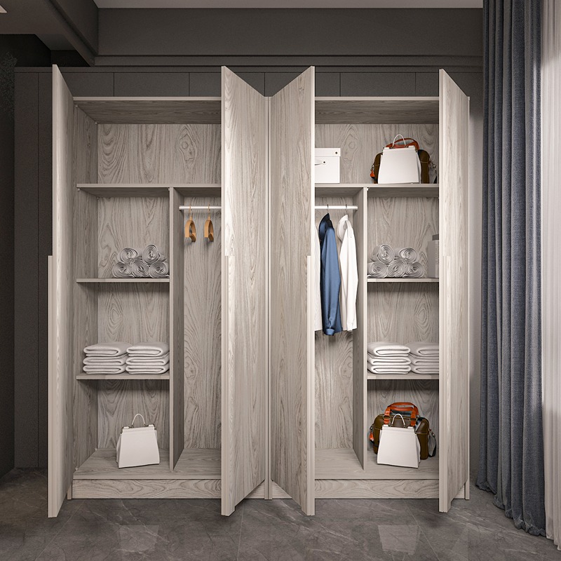 Wardrobe, 200 cm, Multiple Colors - KM-EG38-224