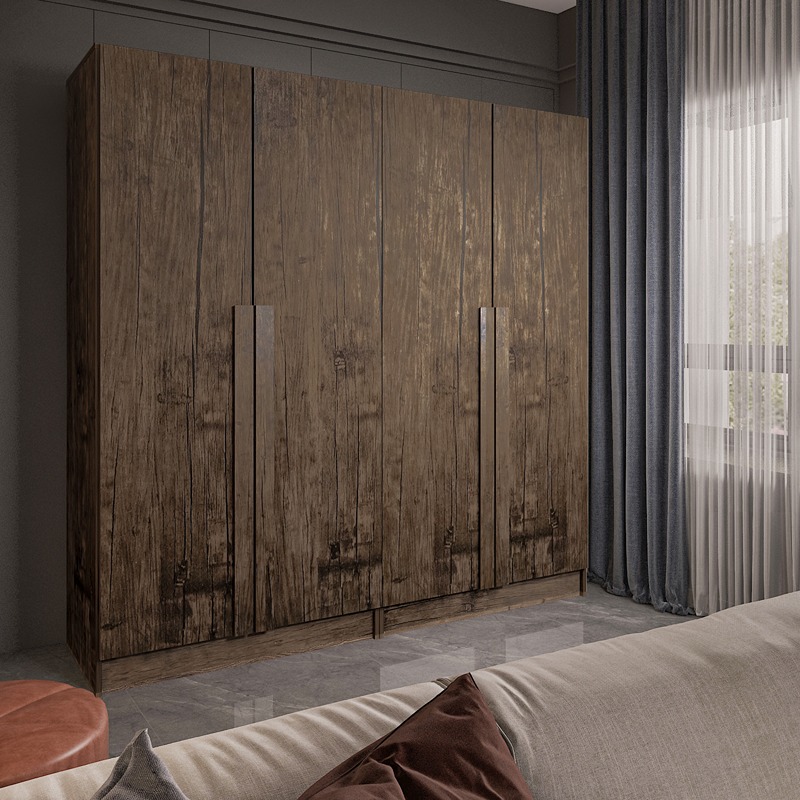 Wardrobe, 200 cm, Multiple Colors - KM-EG38-224
