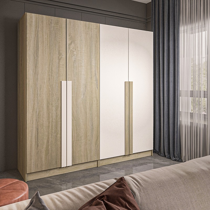 Wardrobe, 200 cm, Multiple Colors - KM-EG38-224