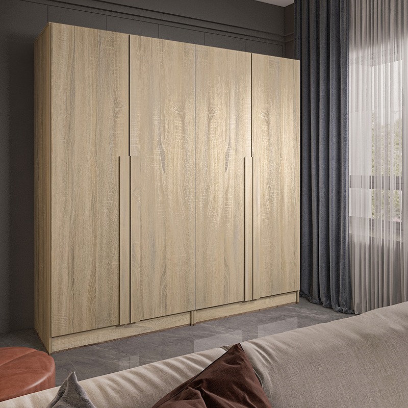 Wardrobe, 200 cm, Multiple Colors - KM-EG38-224