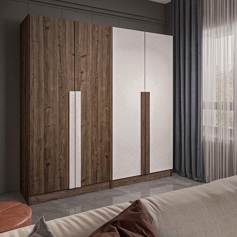 Wardrobe, 200 cm, Multiple Colors - KM-EG38-224