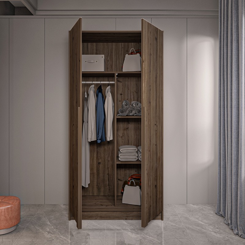 Wardrobe, 100 cm, Multiple Colors - KM-EG38-225