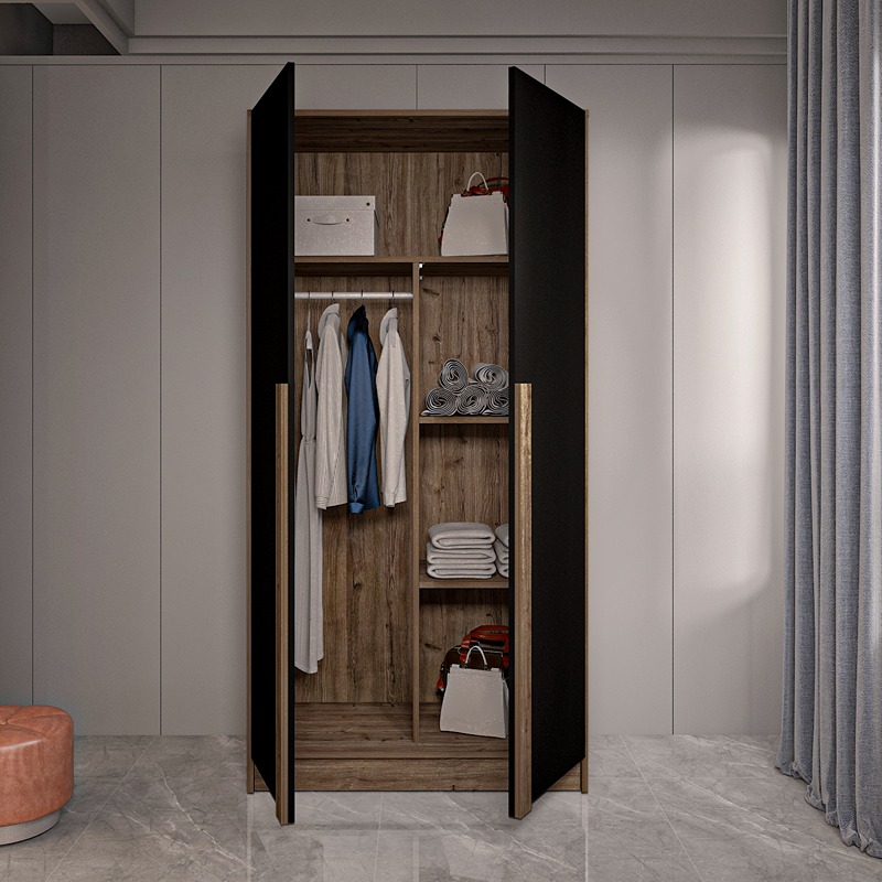 Wardrobe, 100 cm, Multiple Colors - KM-EG38-225