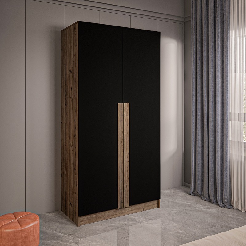 Wardrobe, 100 cm, Multiple Colors - KM-EG38-225