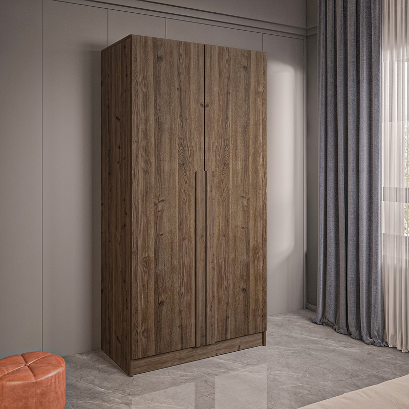 Wardrobe, 100 cm, Multiple Colors - KM-EG38-225