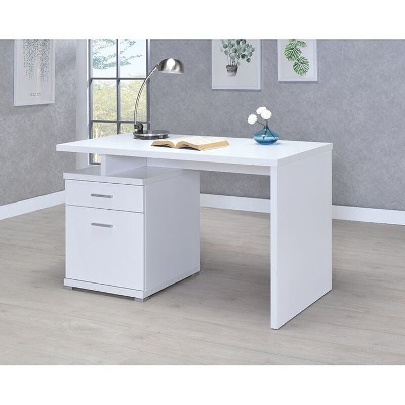 Desk, 120 cm, White - KM-EG188-156