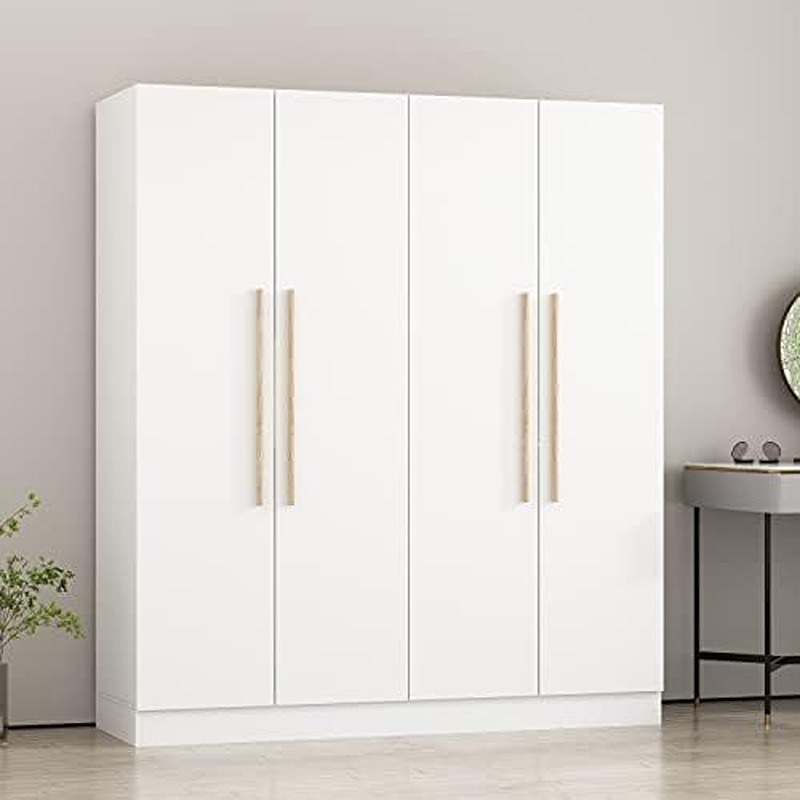 Wardrobe 160 cm, White - KM-EG188-405