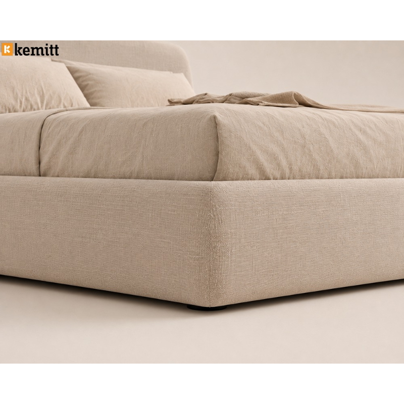 Bed, Multiple Sizes, Beige - KM-EG28-397