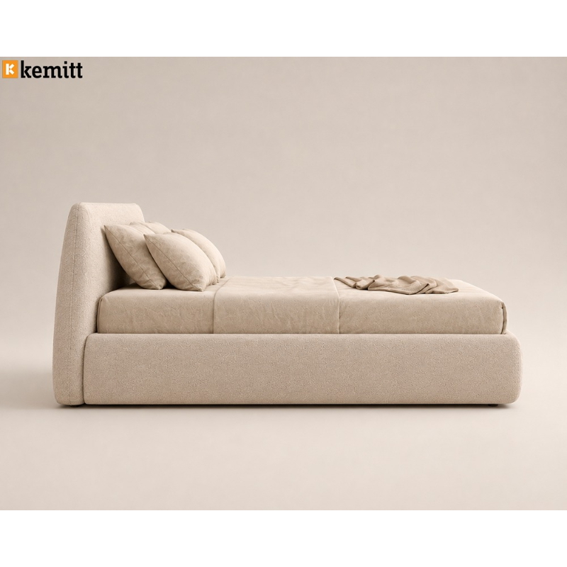 Bed, Multiple Sizes, Beige - KM-EG28-397