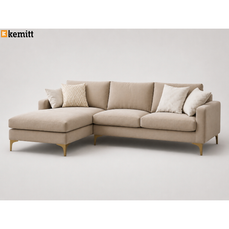ركنة, 280 سم, بيج - KM-EG152-55