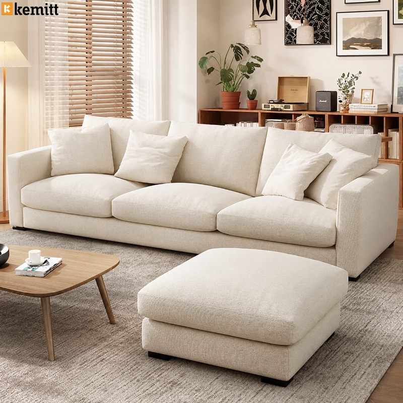 ركنة, 240 سم, أوف وايت - KM-EG152-49