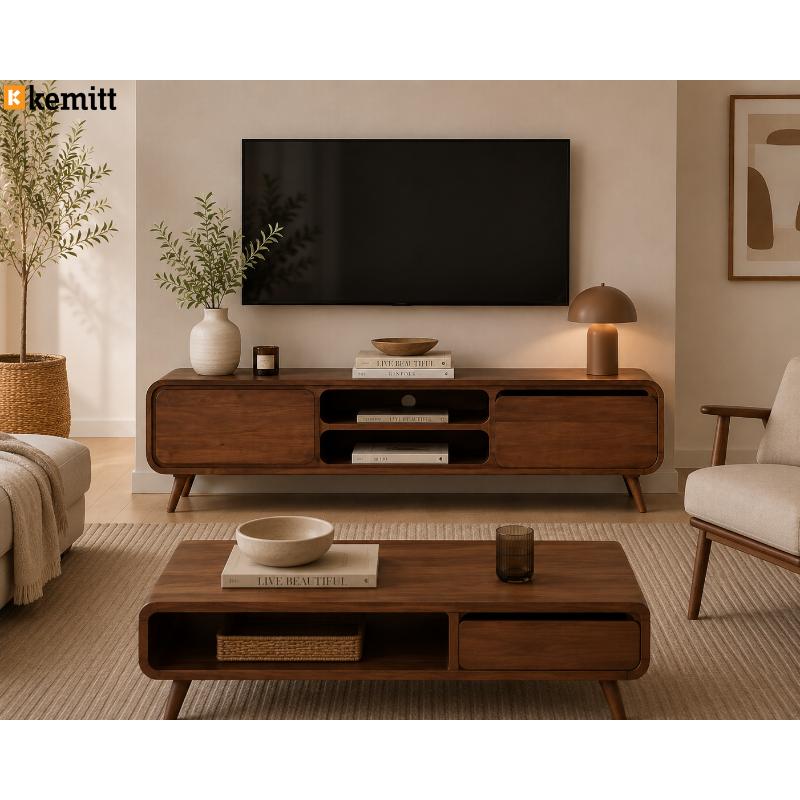 وحده تلفزيون, 150 سم, بني - KM-EG63-174