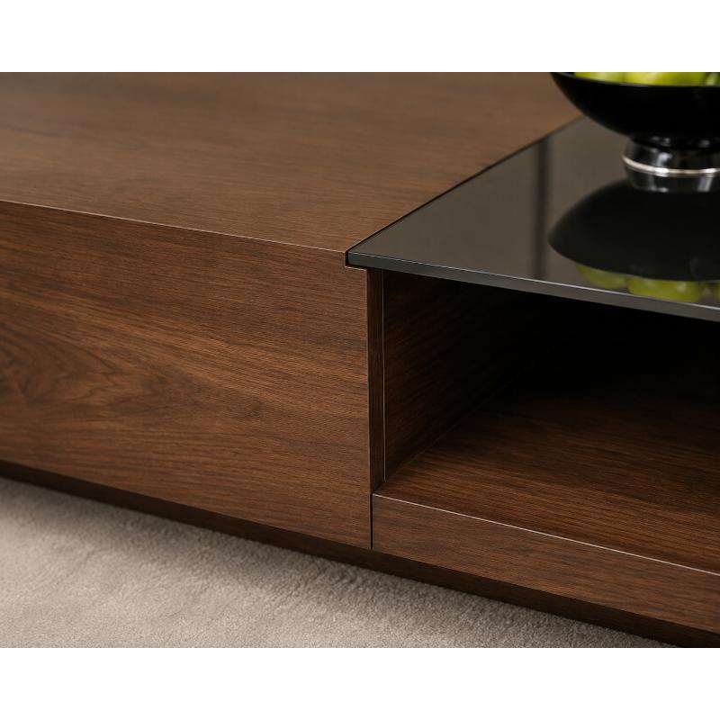 Coffee Table, 100 cm, Brown - KM-EG18-121