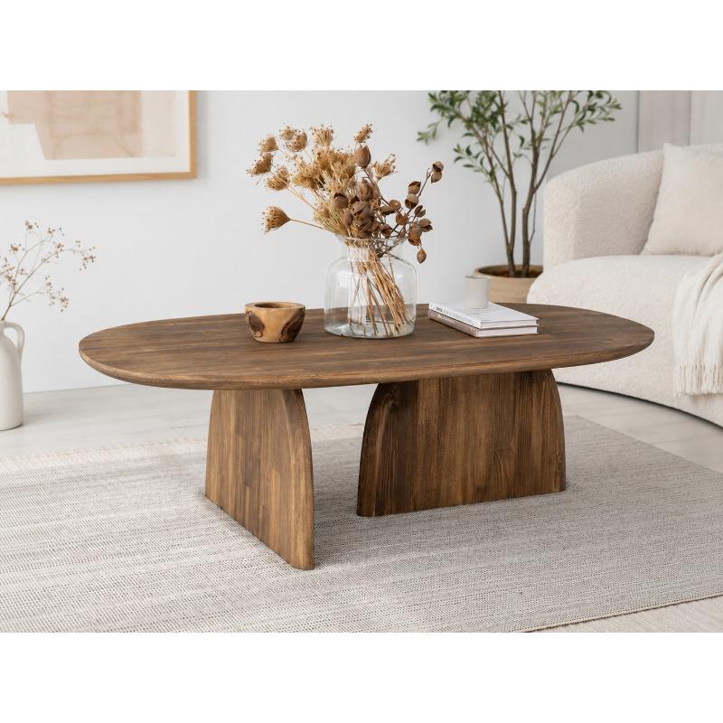 Coffee Table, 110 cm, Brown - KM-EG136-46