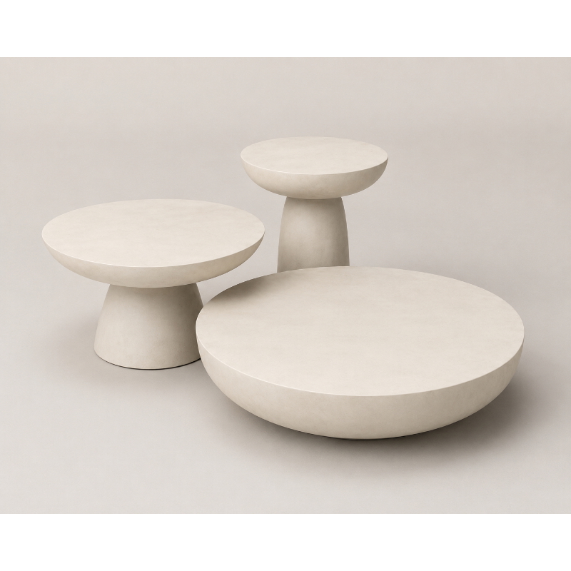 Coffee Table, Multiple Sizes, Off White - KM-EG148-31
