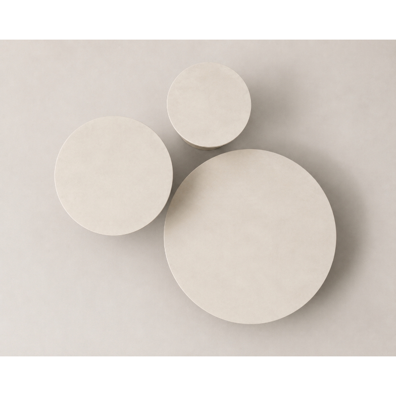 Coffee Table, Multiple Sizes, Off White - KM-EG148-31