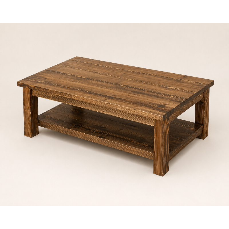 Coffee Table, 60 cm, Dark Wood - KM-EG22-69