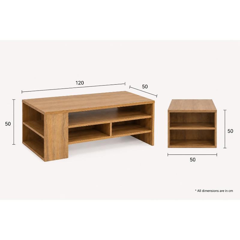 Coffee Table, 120 cm, Wood - KM-EG18-127