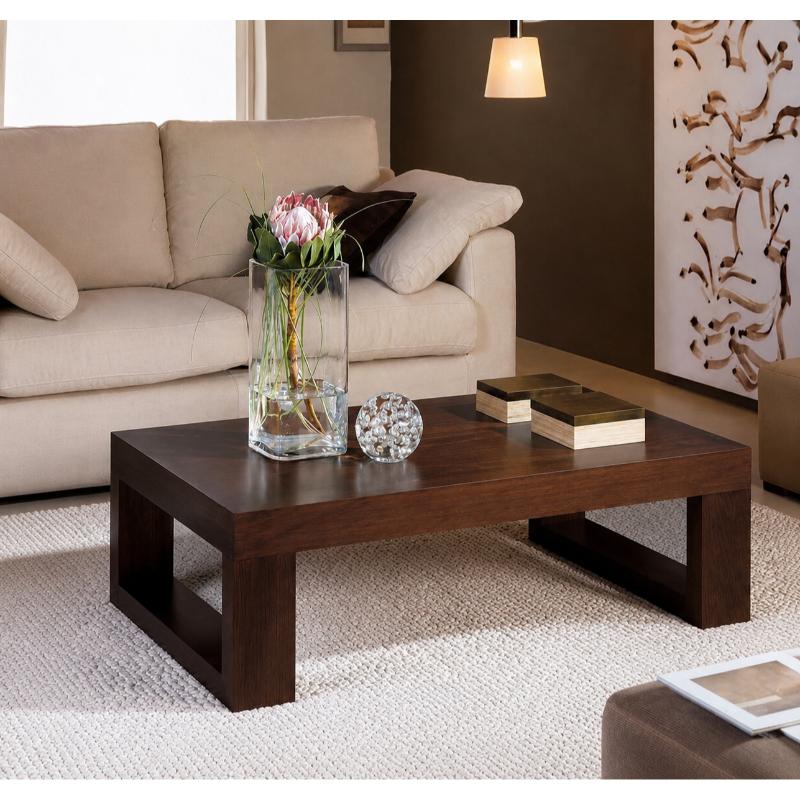Beech wood Coffee Table, 80×50×45 cm- Brown