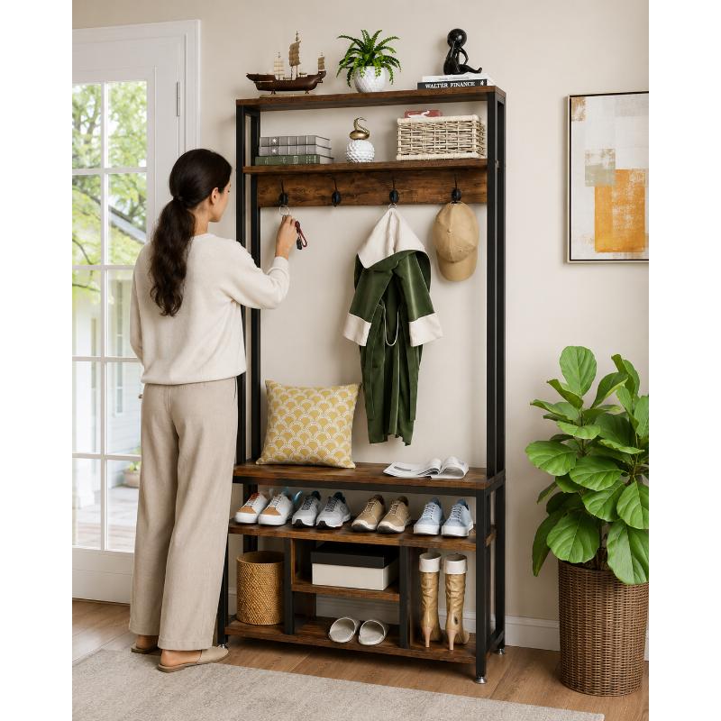 Shoe Cabinet, 100 cm, Multiple Colors - KM-EG179-122
