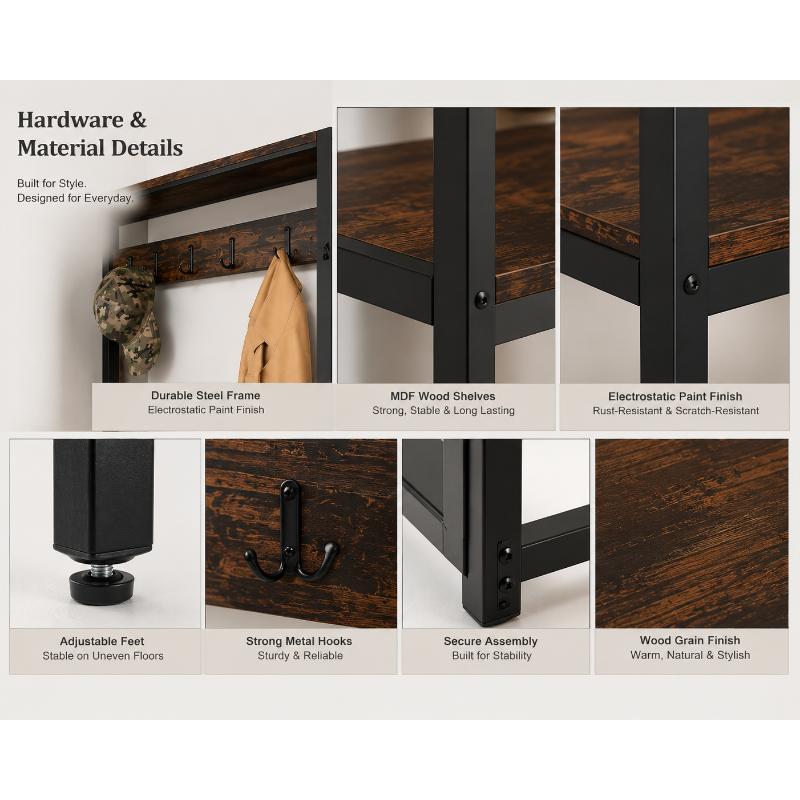 Shoe Cabinet, 80 cm, Multiple Colors - KM-EG179-123